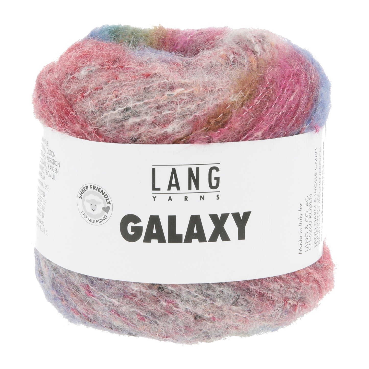 GALAXY - Blau/rot/pink