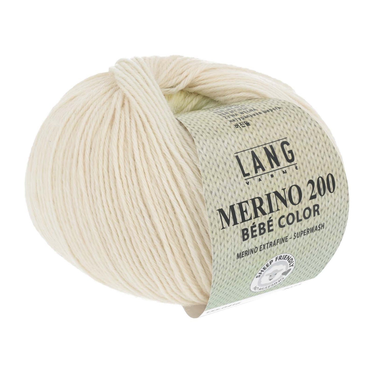 MERINO 200 BEBE COLOR - GRÜN