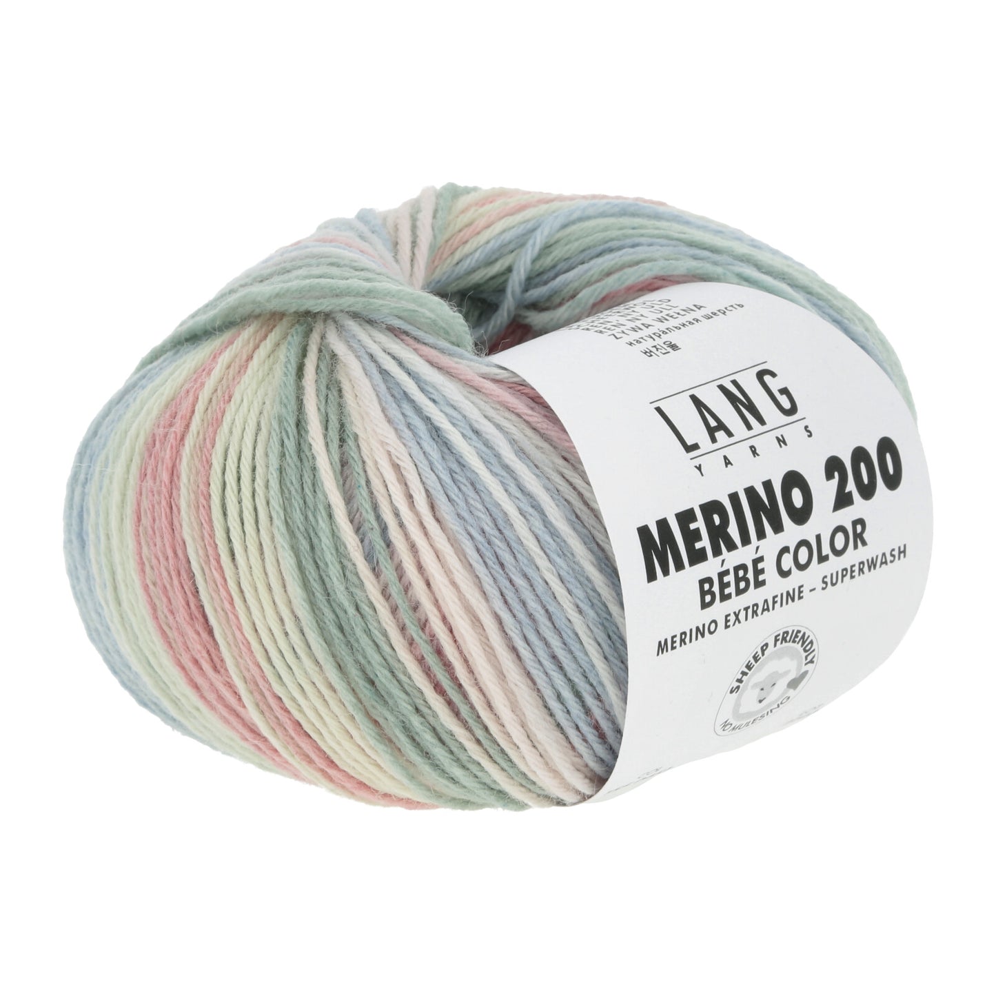 MERINO 200 BEBE COLOR - PASTELL