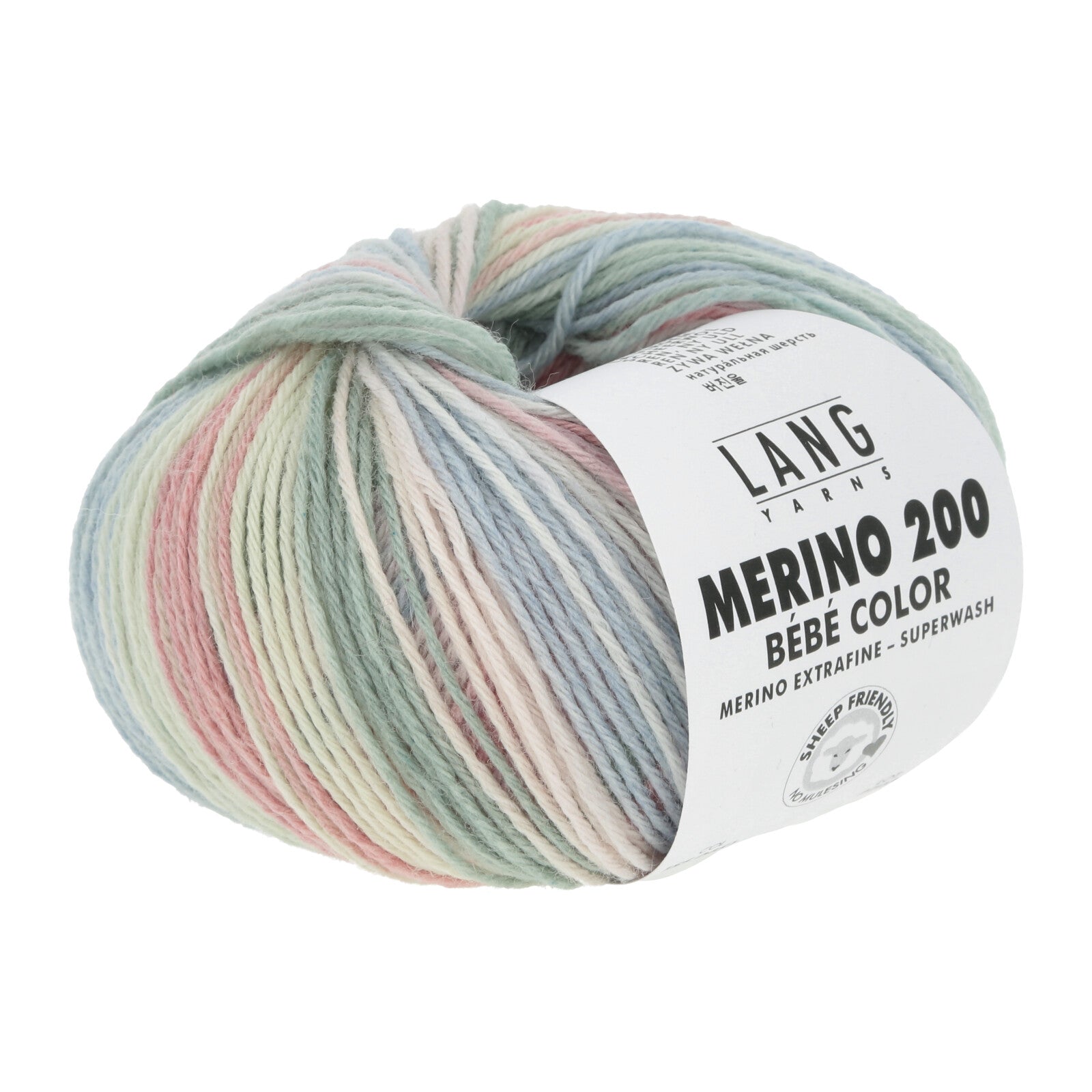 MERINO 200 BEBE COLOR - PASTELL