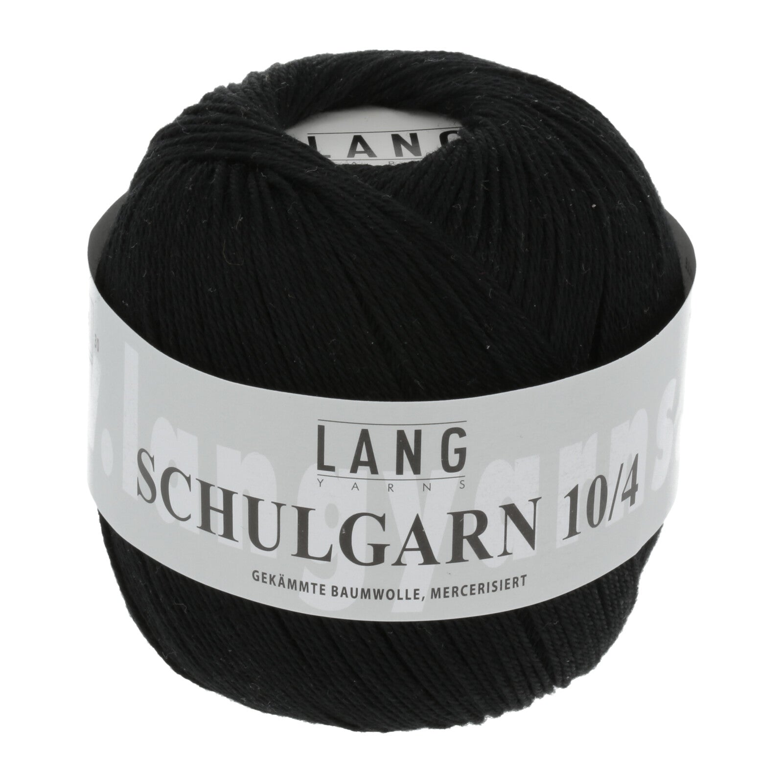 SCHULGARN 10/4 LANG - SCHWARZ
