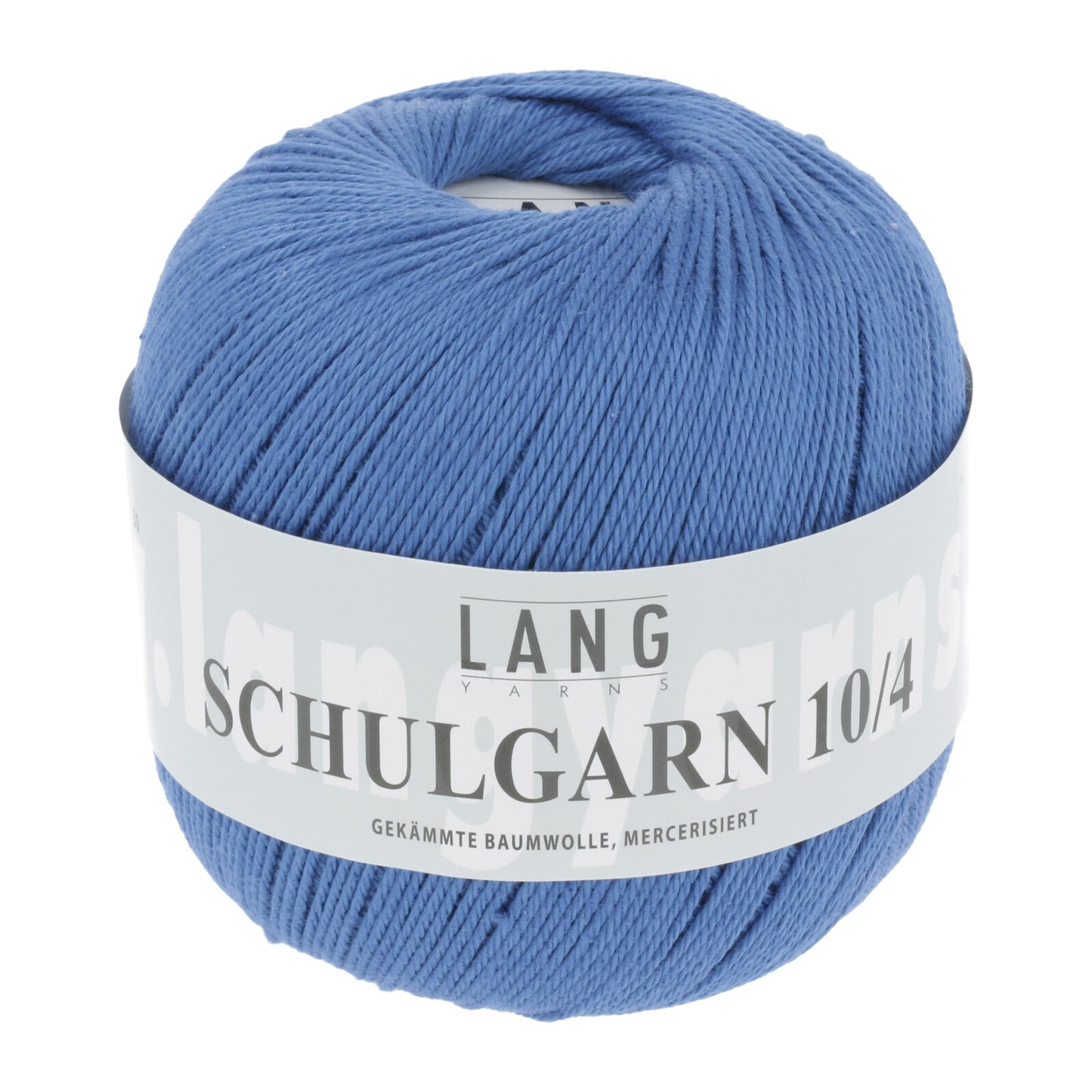 SCHULGARN 10/4 LANG - TAUBENBLAU