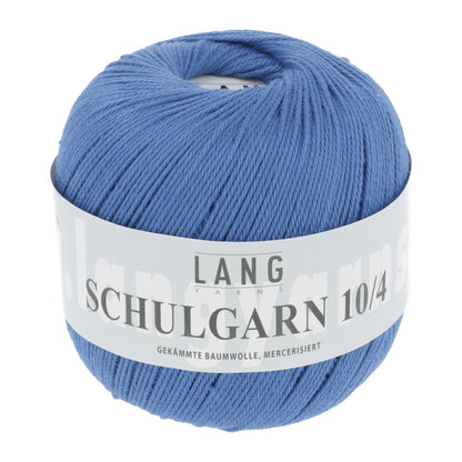 SCHULGARN 10/4 LANG - TAUBENBLAU