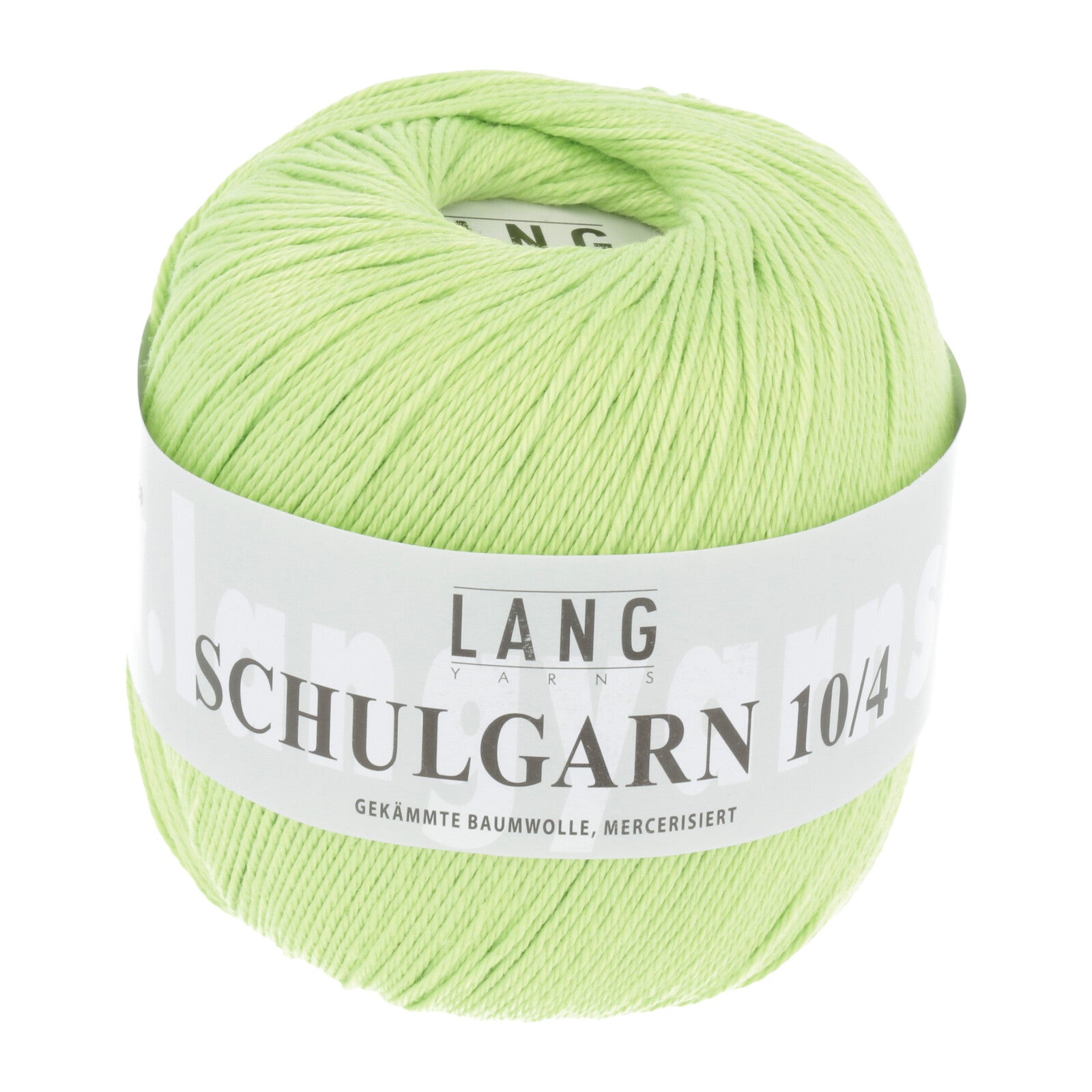 SCHULGARN 10/4 LANG - HELLGRÜN
