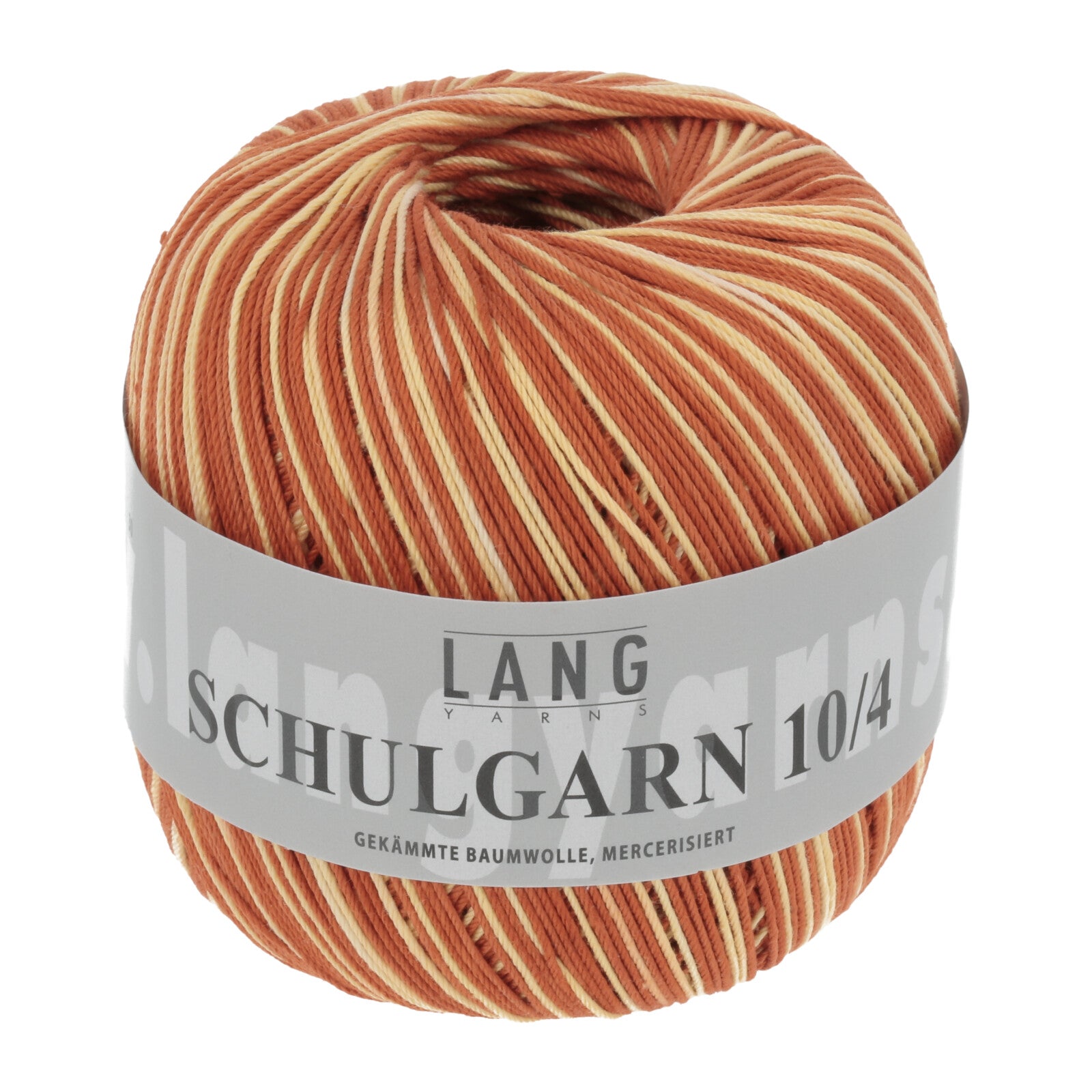 SCHULGARN 10/4 LANG - ORANGE OMBRÉ