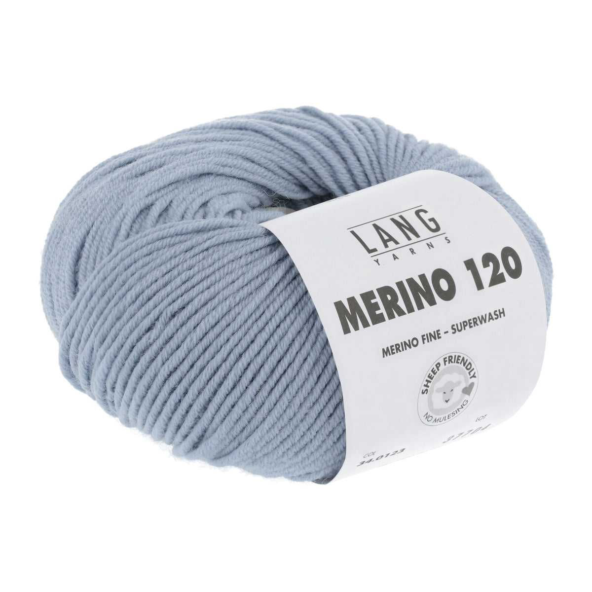 MERINO 120 - SILBERGRAU