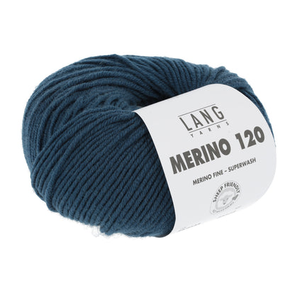 MERINO 120 - STAHLBLAU