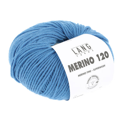 MERINO 120 - MITTELBLAU