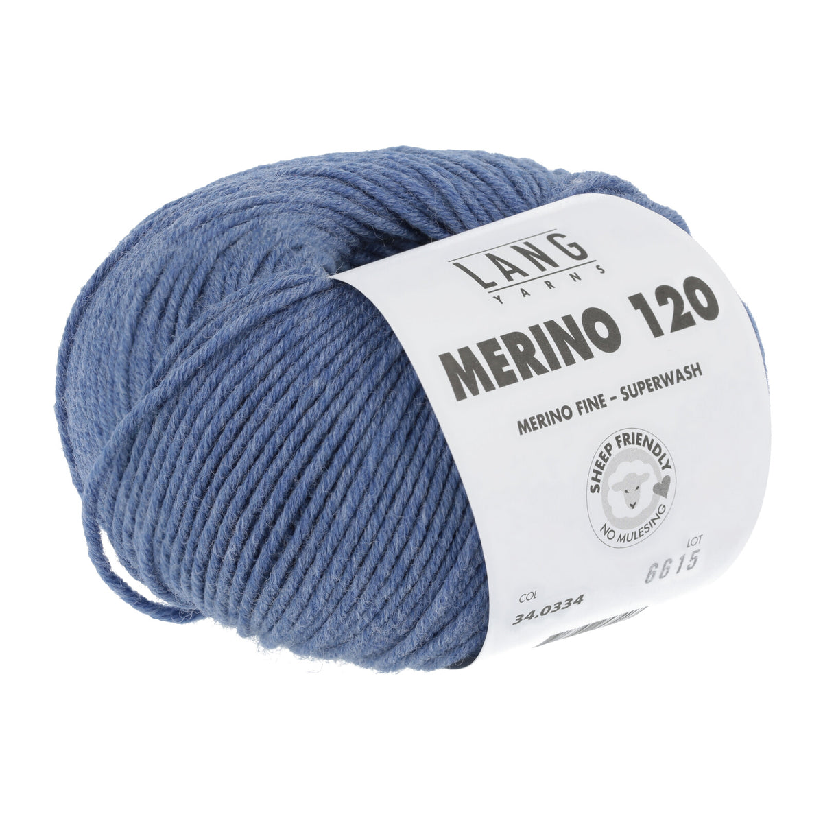 MERINO 120 - JEANS MITTEL MÉLANGE