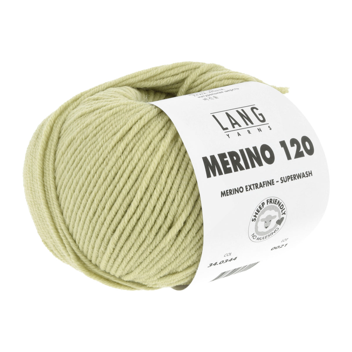 MERINO 120 - LIME
