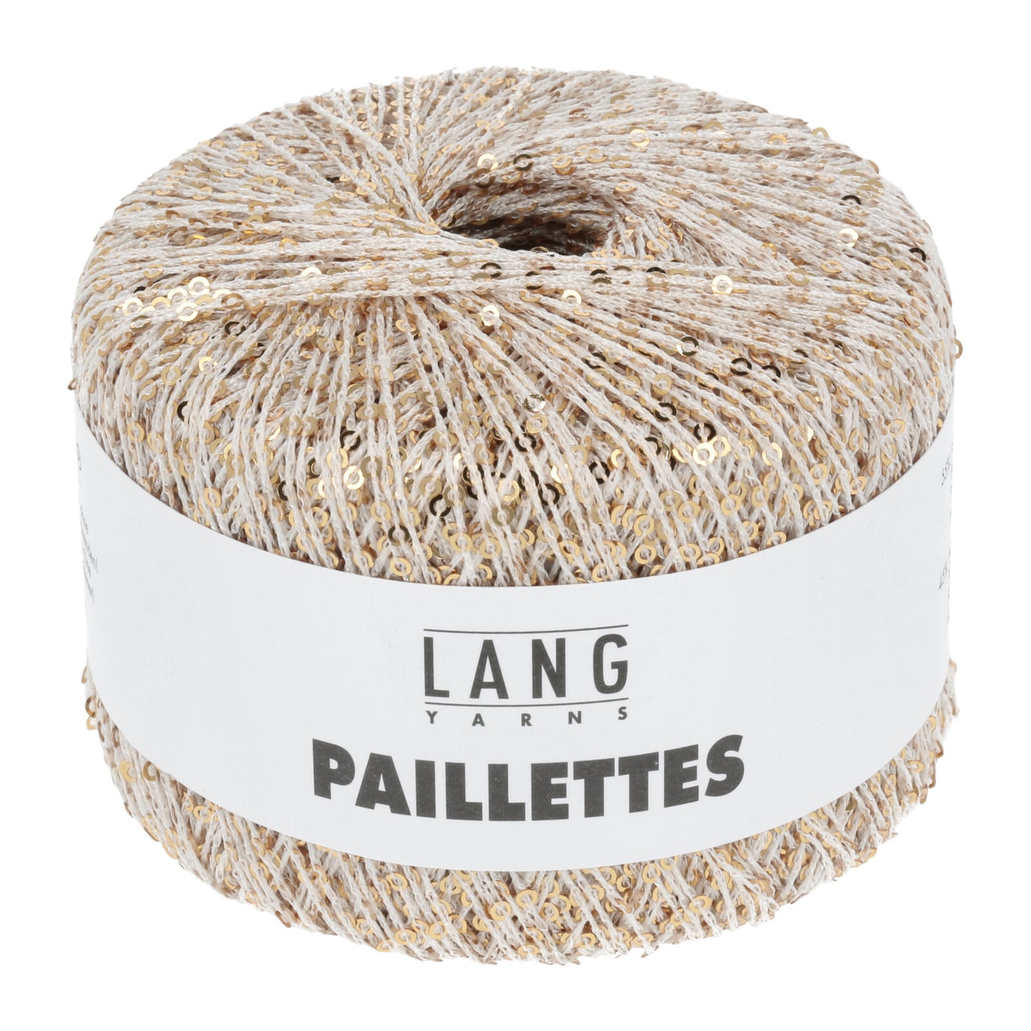 PAILLETTES - WEISS/GOLD