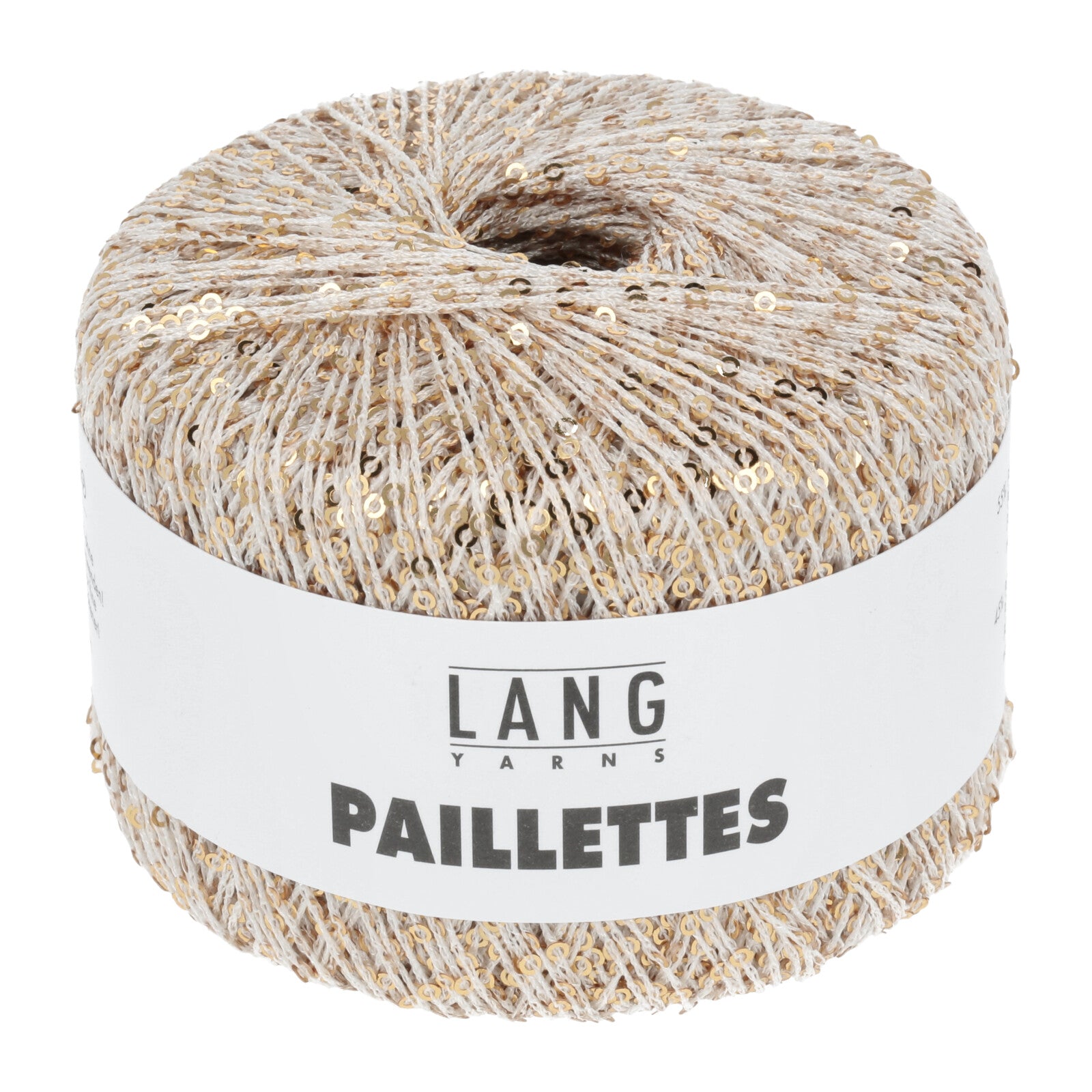 PAILLETTES - WEISS/GOLD