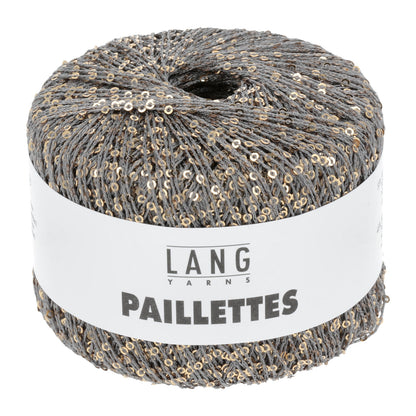 PAILLETTES - GRAU/GOLD