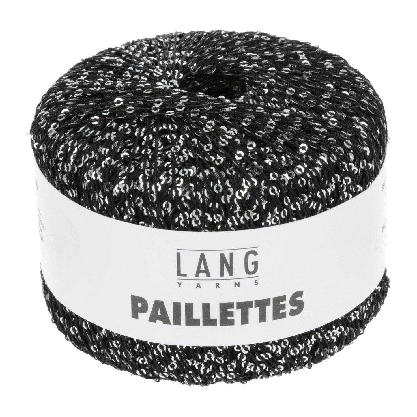 PAILLETTES - SCHWARZ/SILBER