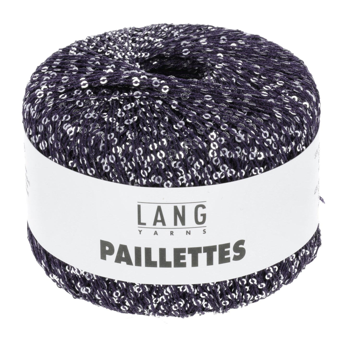 PAILLETTES - MARINE-SILBER