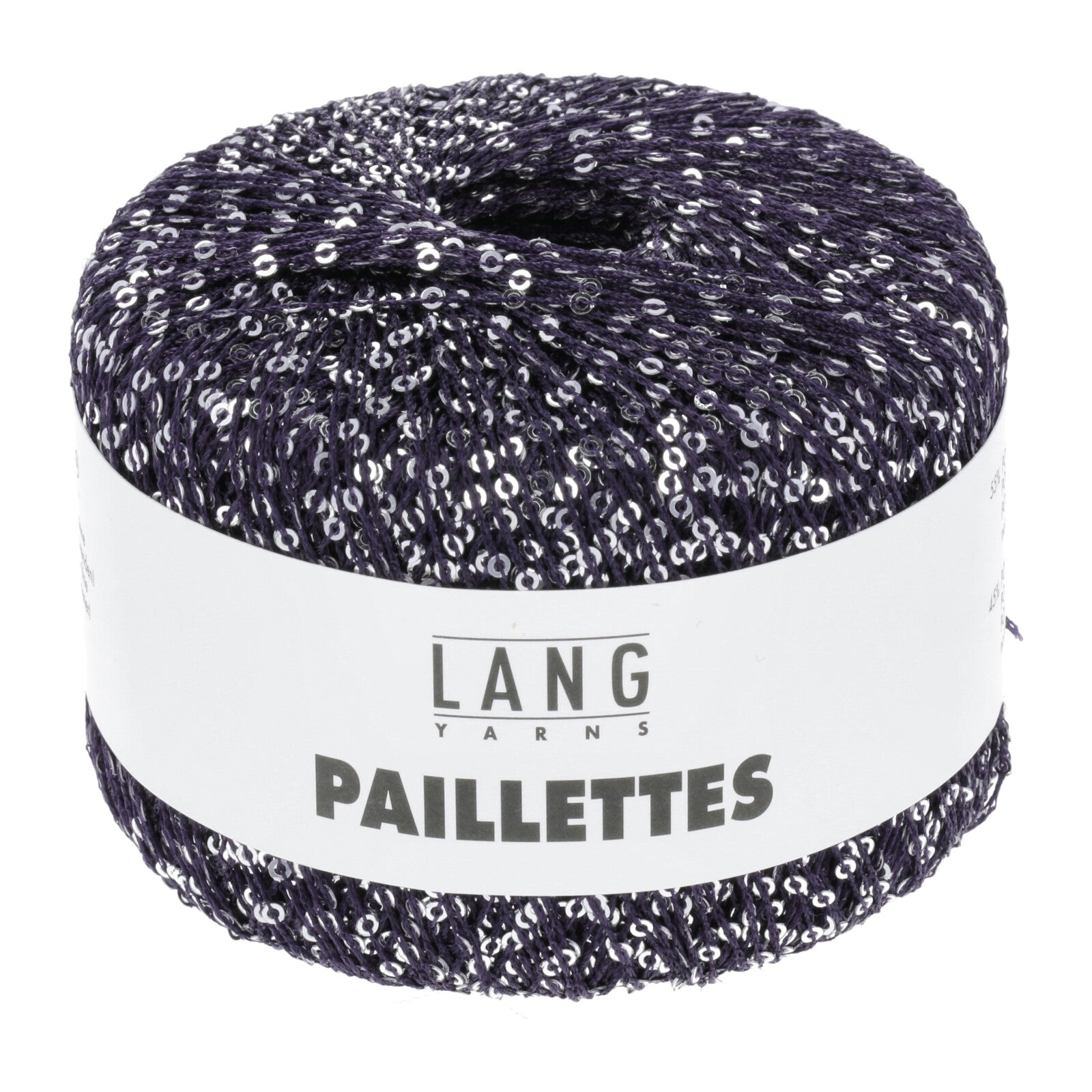PAILLETTES - MARINE-SILBER