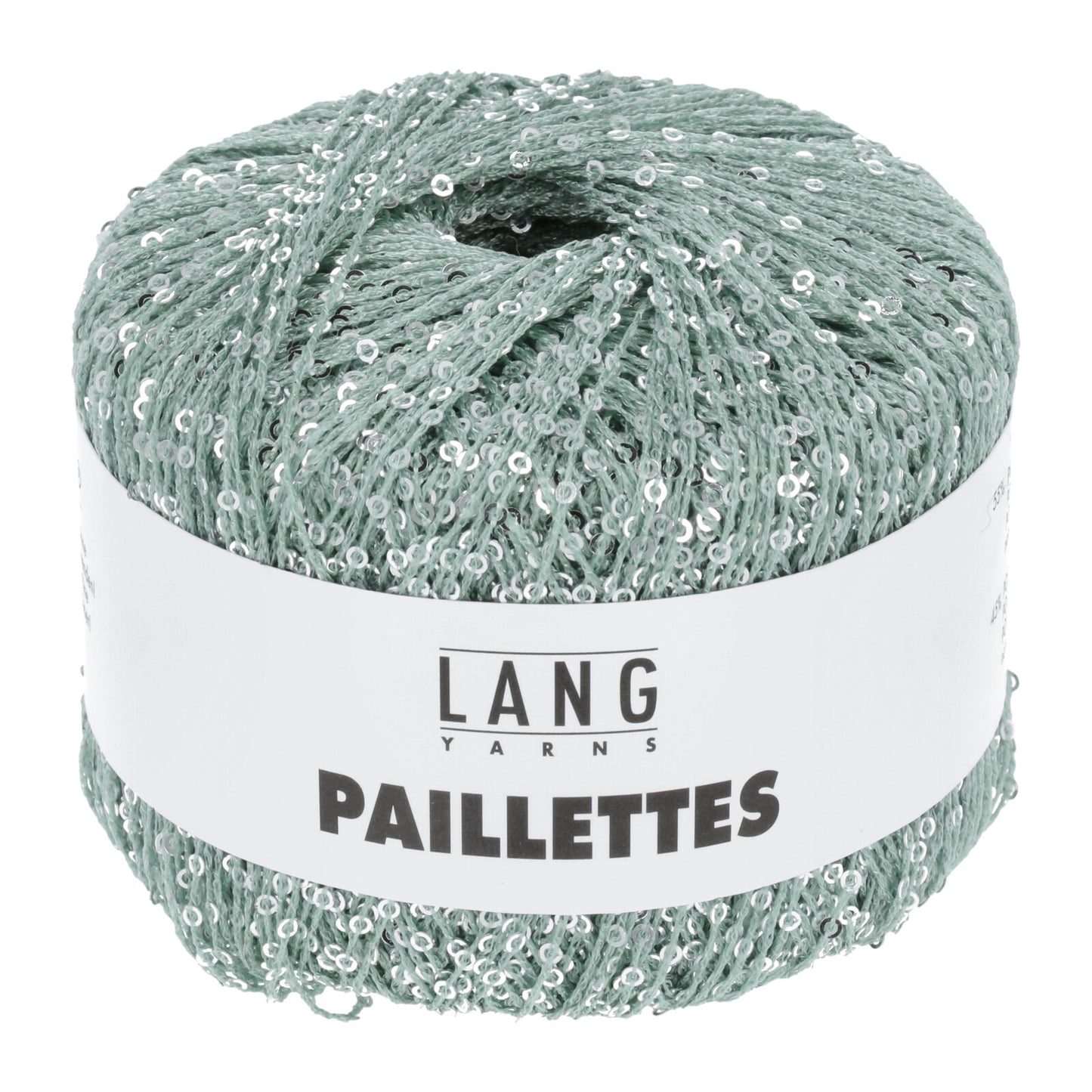 PAILLETTES - AQUA/SILBER