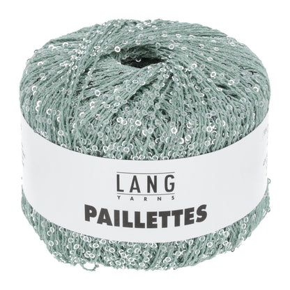 PAILLETTES - AQUA/SILBER