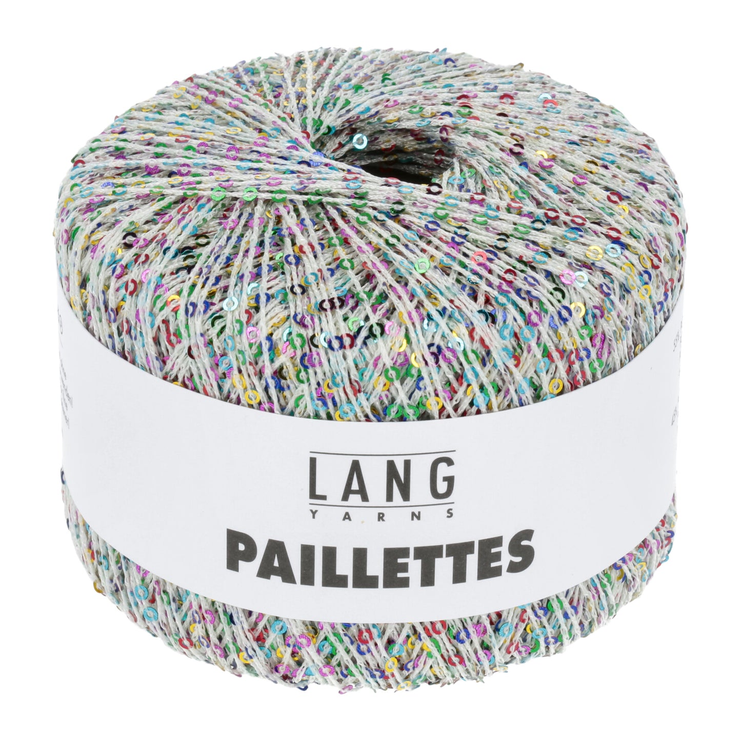 PAILLETTES - WEISS/BUNT