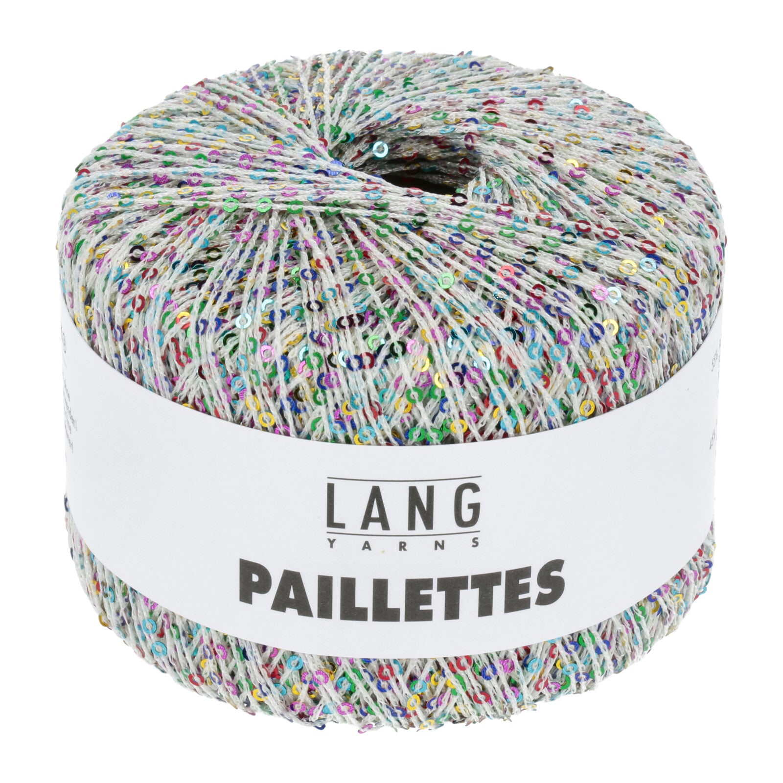 PAILLETTES - WEISS/BUNT