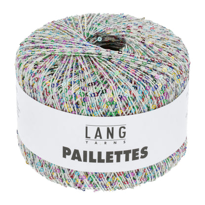PAILLETTES - WEISS/BUNT