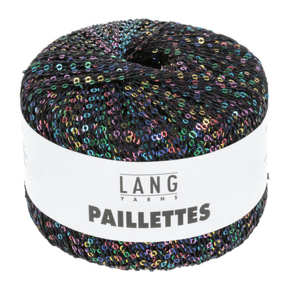 PAILLETTES - SCHWARZ/BUNT