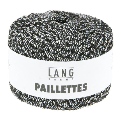 PAILLETTES - SCHWARZ/WEISS