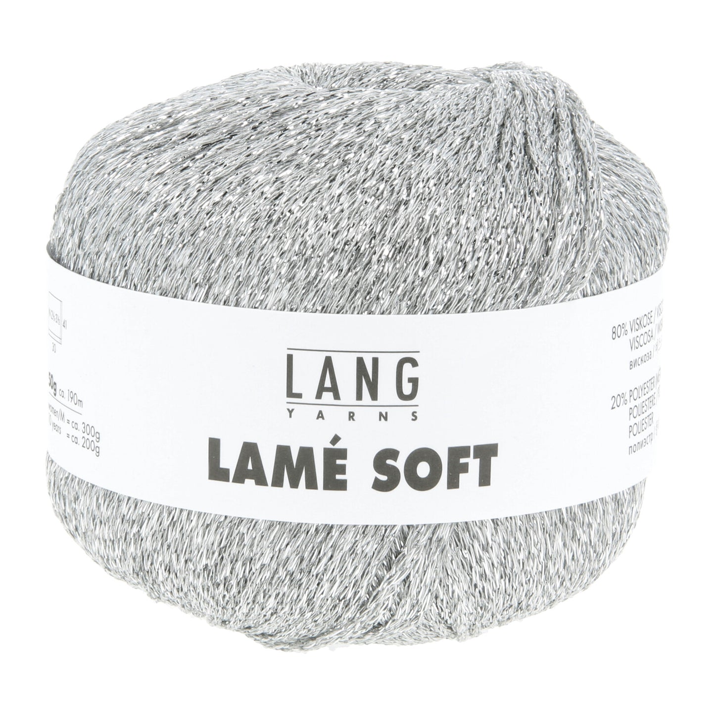 LAMÉ SOFT - HELLGRAU