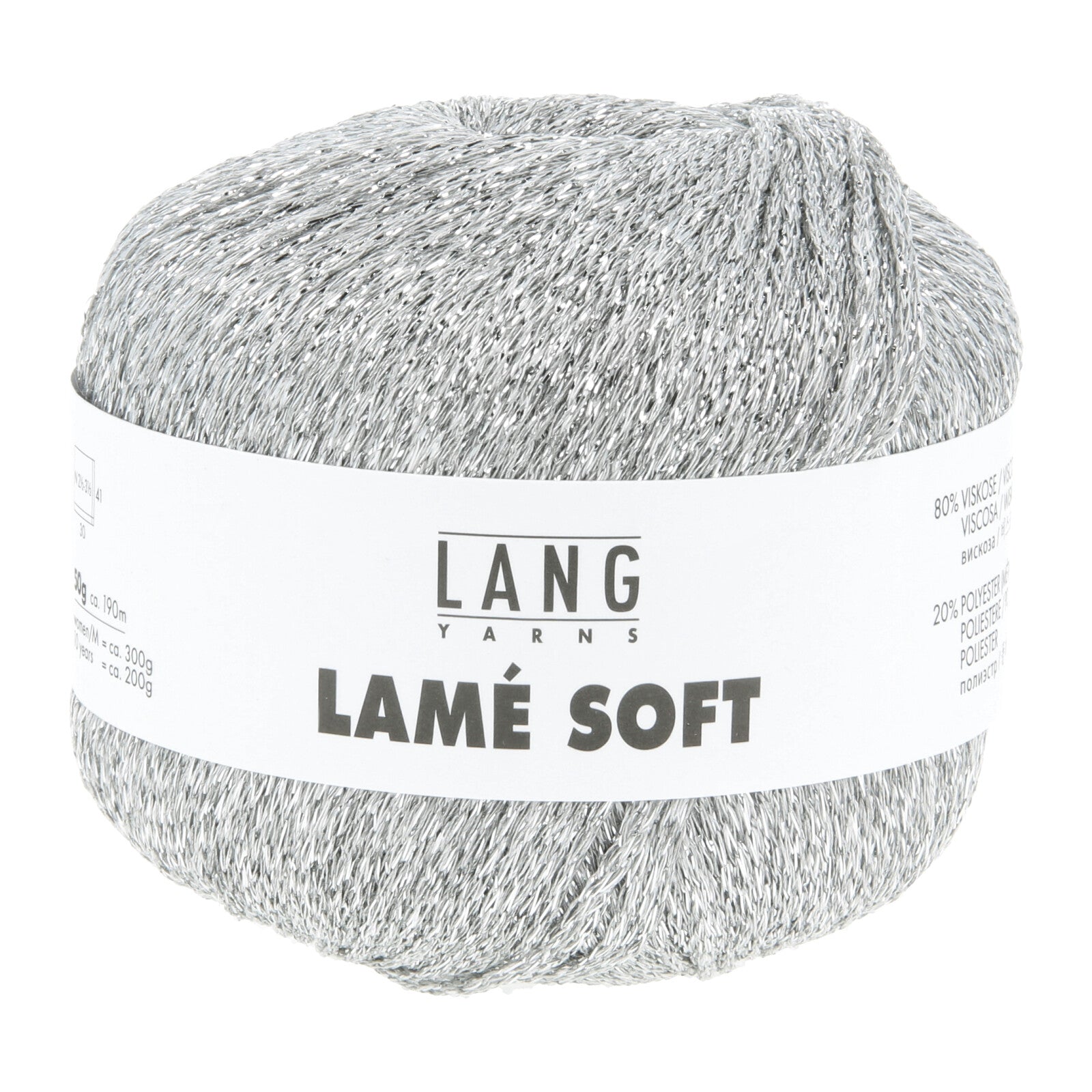 LAMÉ SOFT - HELLGRAU