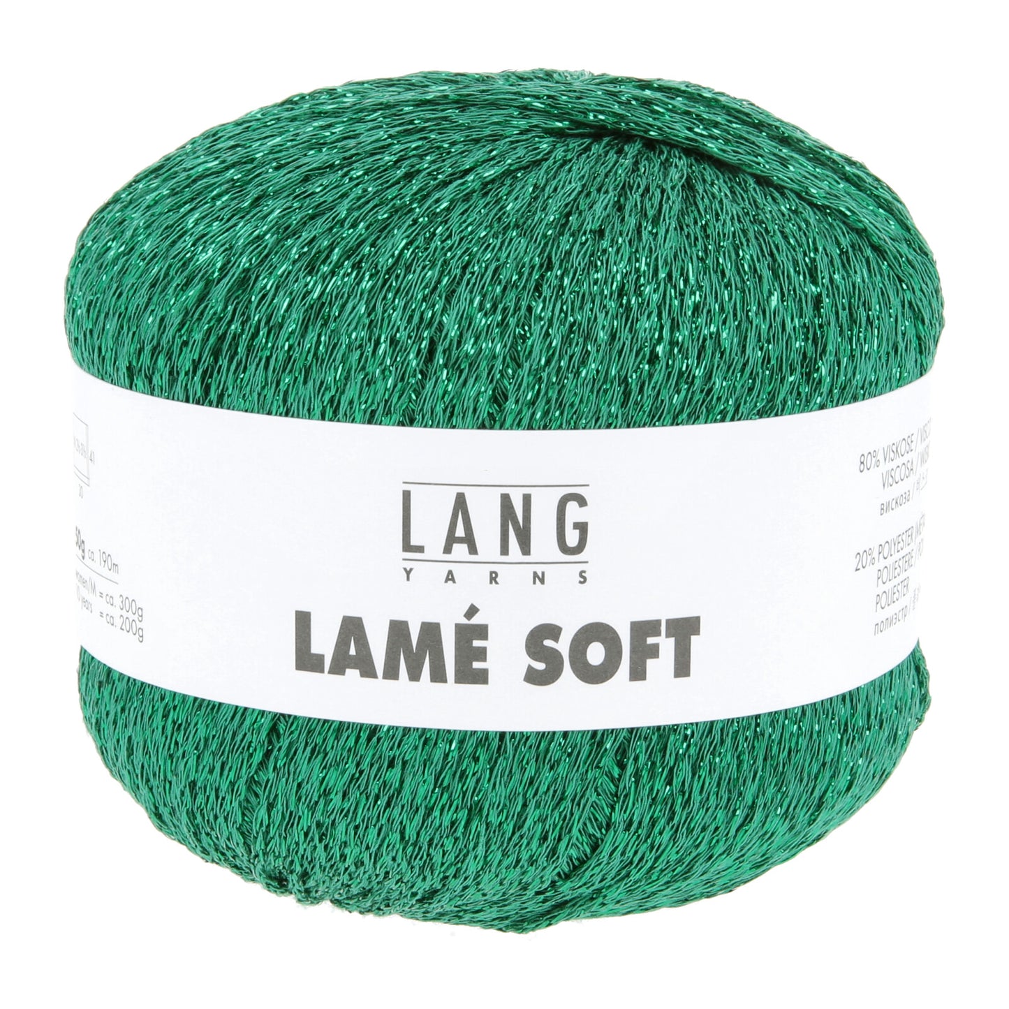 LAMÉ SOFT - TANNENGRÜN