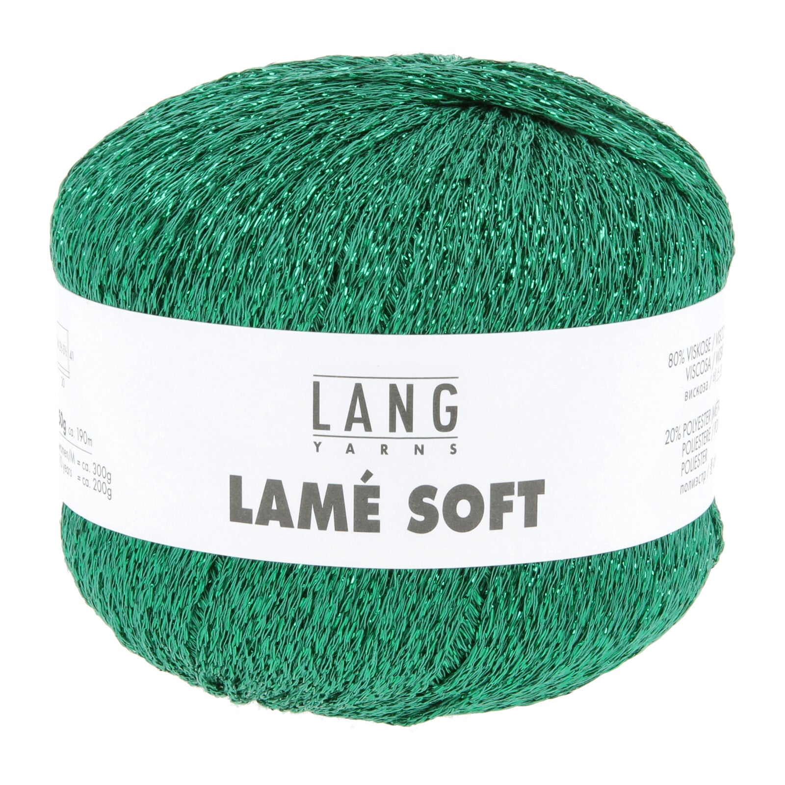 LAMÉ SOFT - TANNENGRÜN