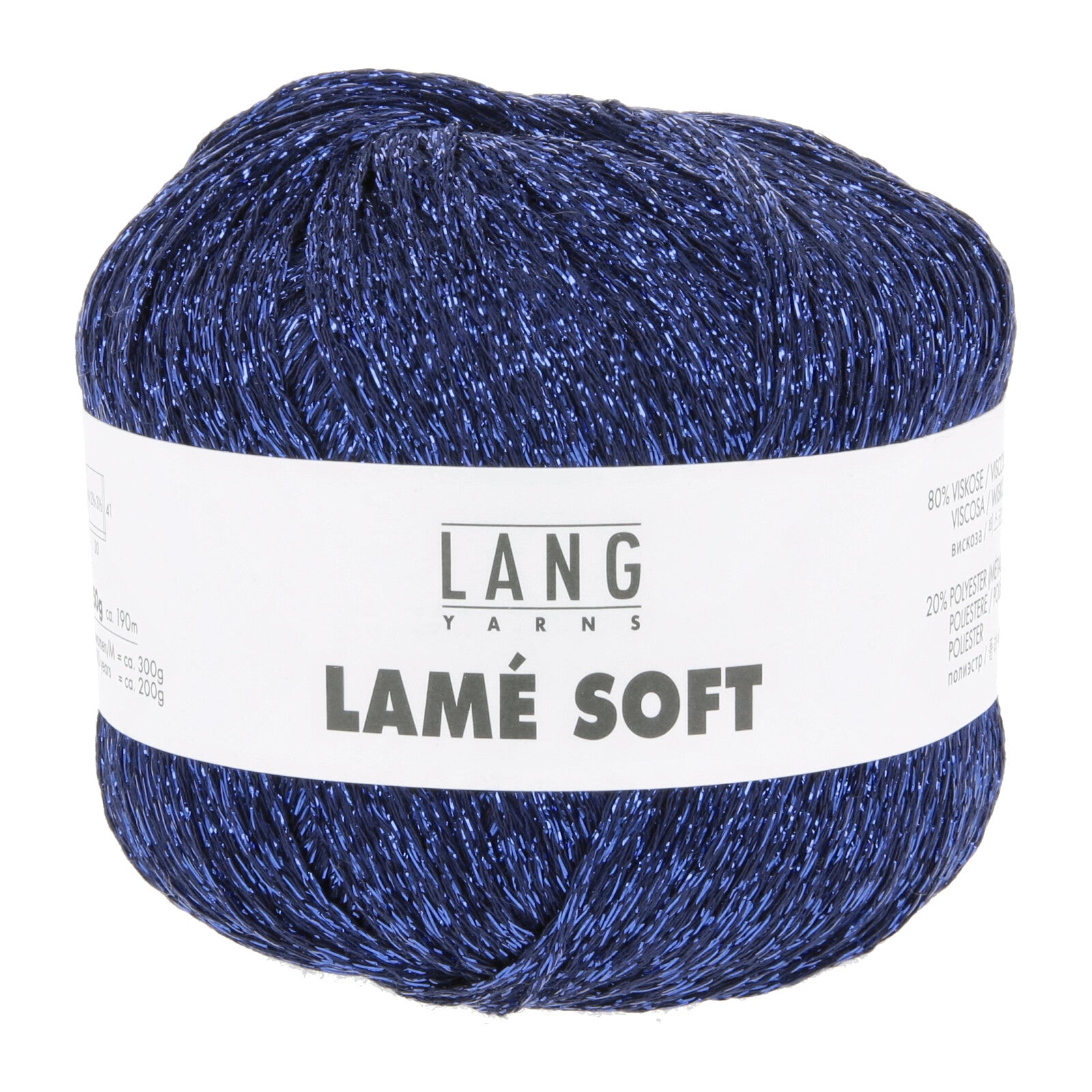 LAMÉ SOFT - NAVY