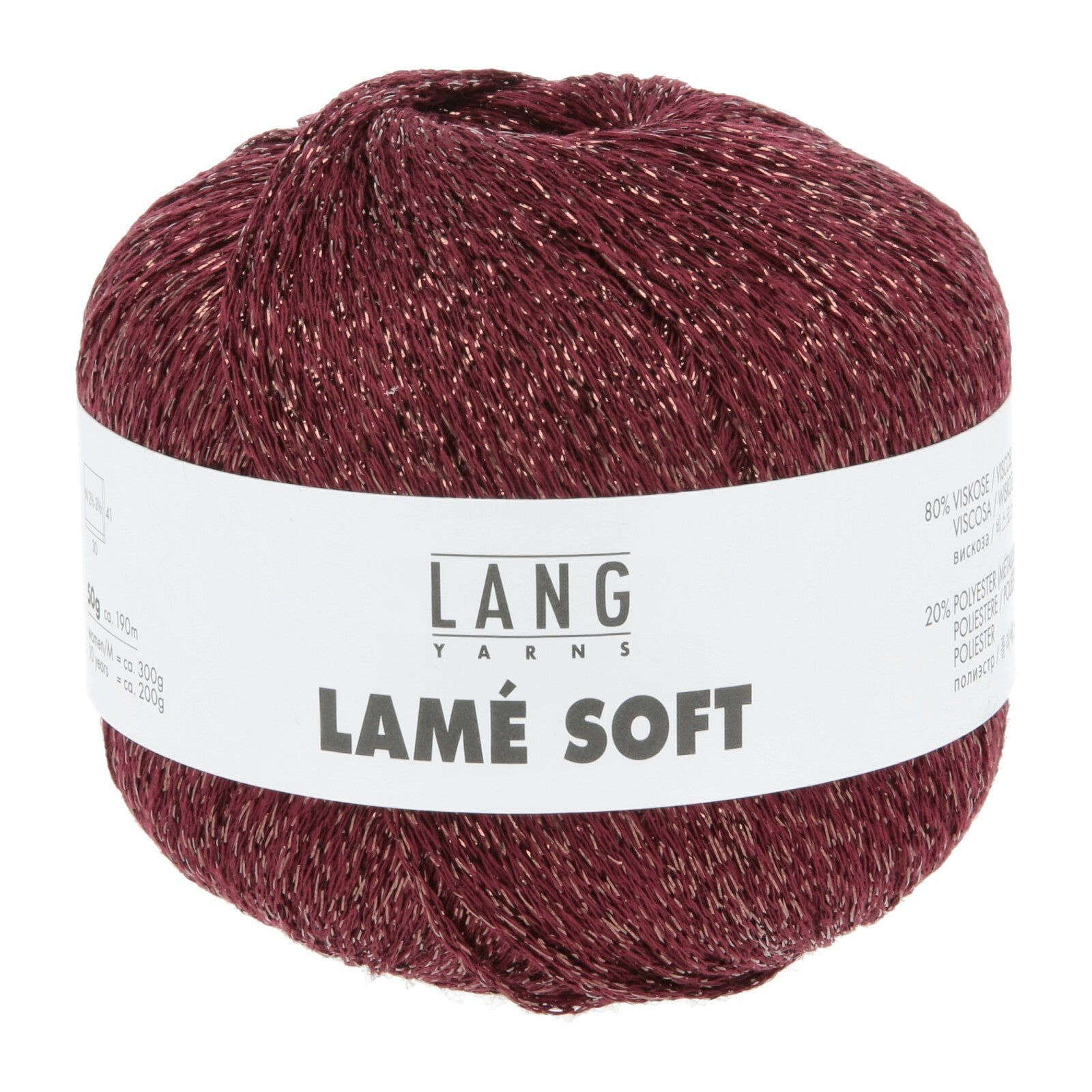 LAMÉ SOFT - BEERE