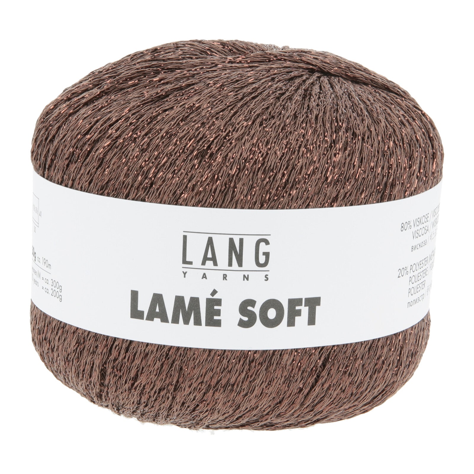 LAMÉ SOFT - BRAUN