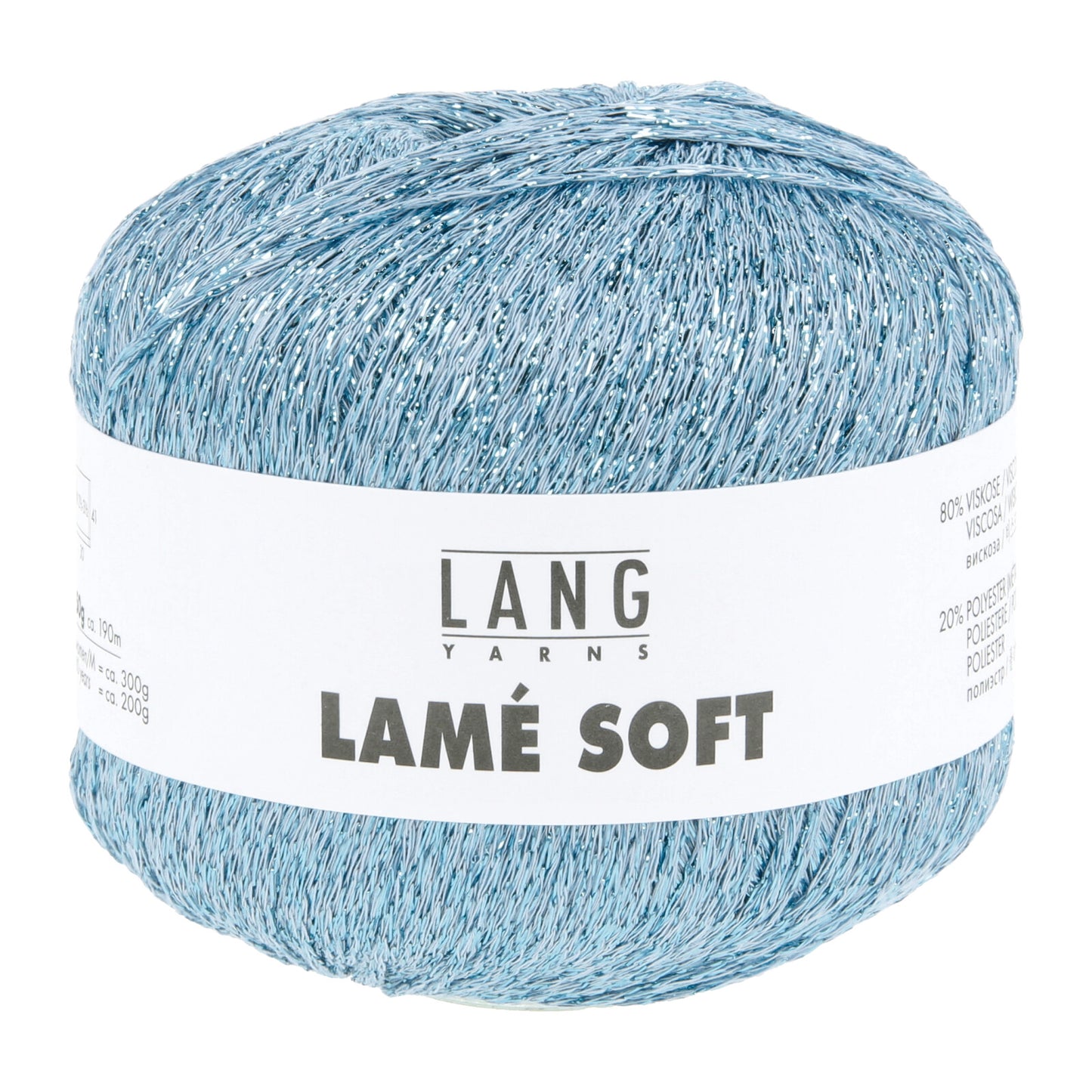 LAMÉ SOFT - AQUAMARIN