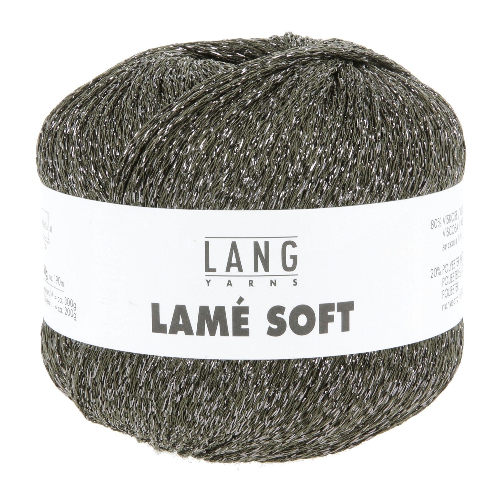 LAMÉ SOFT - ARMEEGRÜN