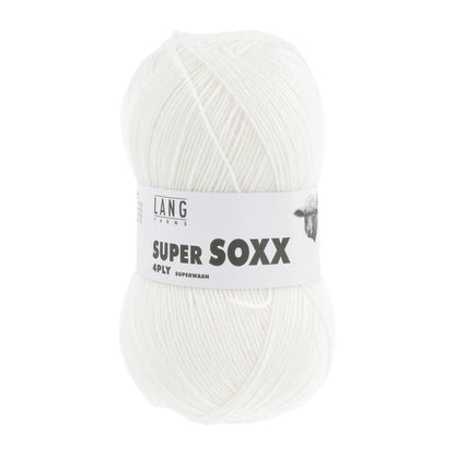SUPER SOXX 4-FACH/4-PLY - WEISS