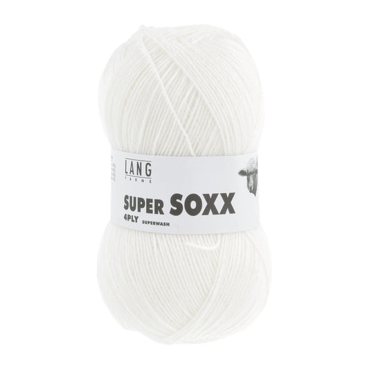 SUPER SOXX 4-FACH/4-PLY - WEISS