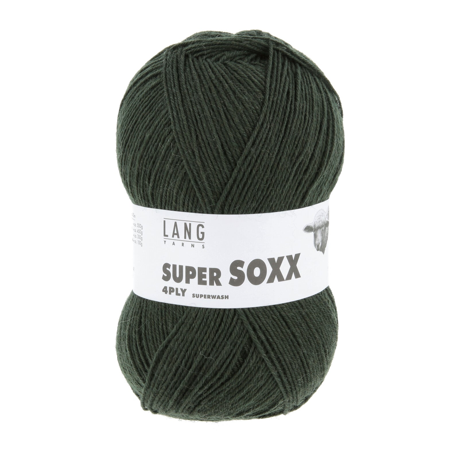 SUPER SOXX 4-FACH/4-PLY - DUNKELGRÜN