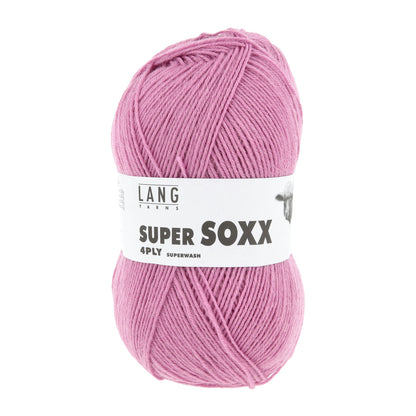 SUPER SOXX 4-FACH/4-PLY - ROSA DUNKEL