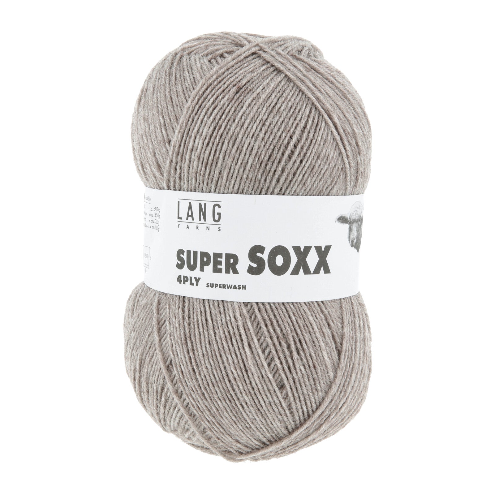 SUPER SOXX 4-FACH/4-PLY - SAND MÉLANGE