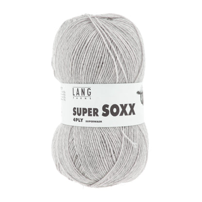 SUPER SOXX 4-FACH/4-PLY - HELLGRAU MÉLANGE