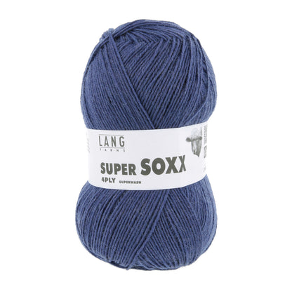 SUPER SOXX 4-FACH/4-PLY - JEANS DUNKEL