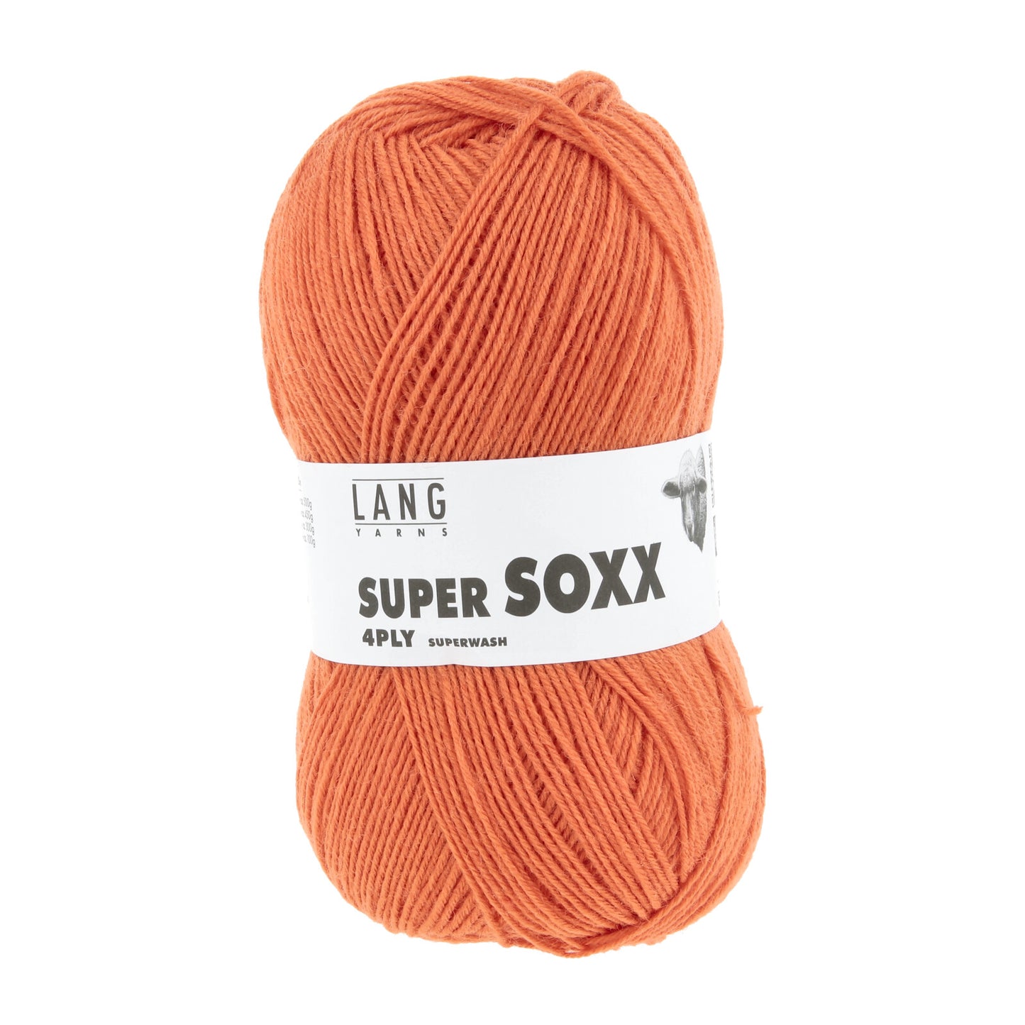 SUPER SOXX 4-FACH/4-PLY - ORANGE