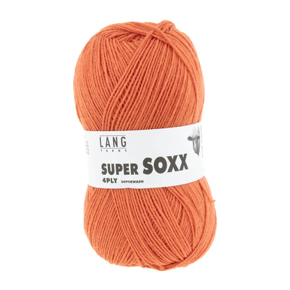 SUPER SOXX 4-FACH/4-PLY - ORANGE