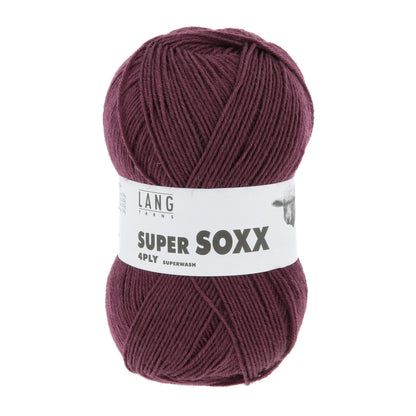 SUPER SOXX 4-FACH/4-PLY - BORDEAUX
