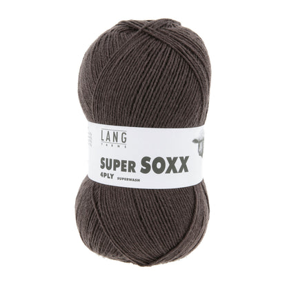 SUPER SOXX 4-FACH/4-PLY - BRAUN