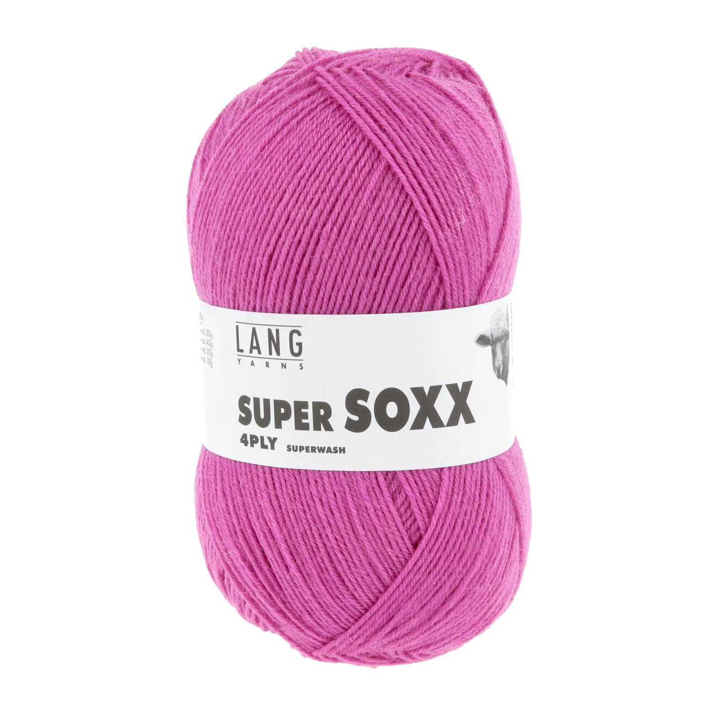 SUPER SOXX 4-FACH/4-PLY - AZALEE