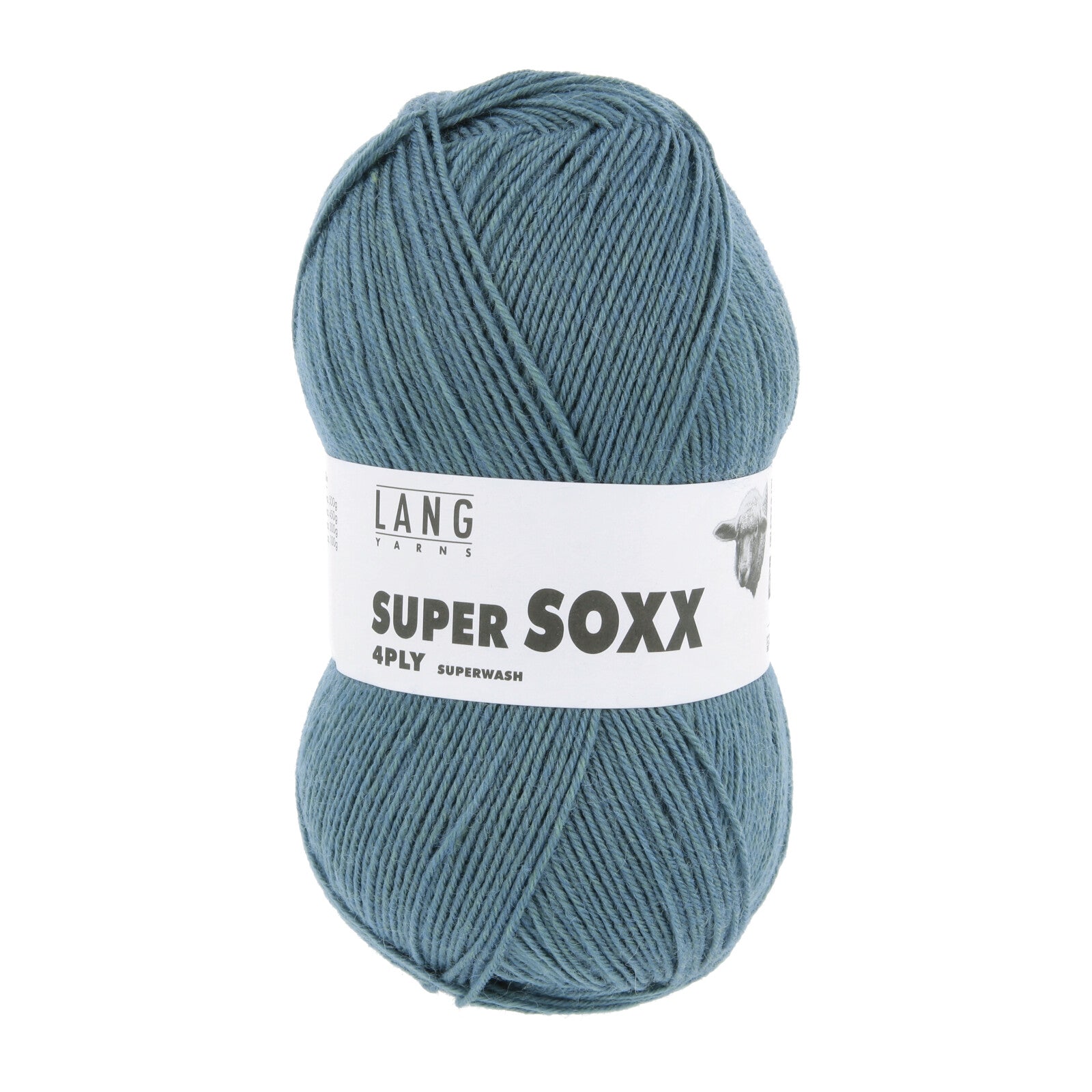 SUPER SOXX 4-FACH/4-PLY - PETROL