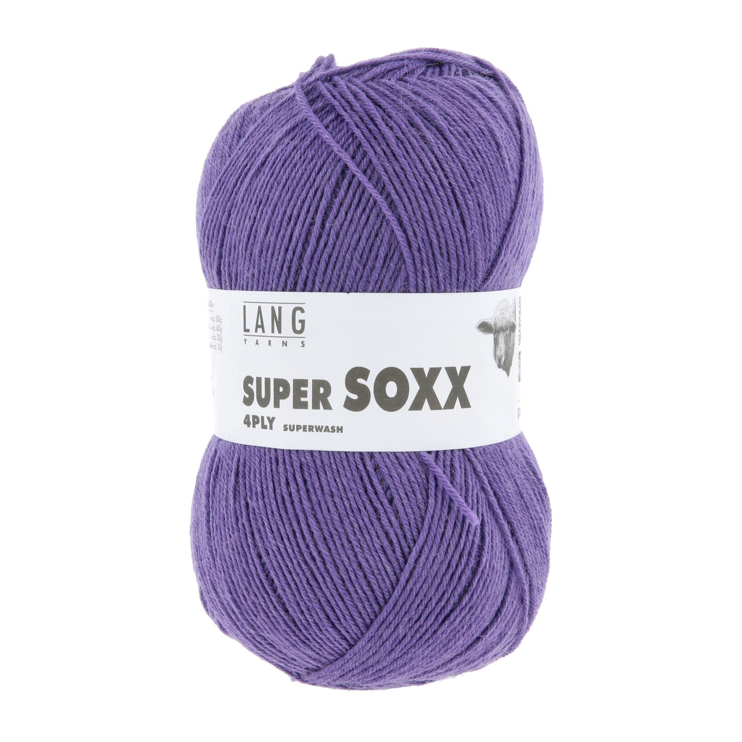 SUPER SOXX 4-FACH/4-PLY - LILA